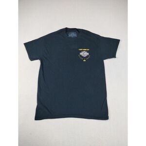 Harley Davidson Shirt Mens Medium Black Motorcycle Bikelife Bikercore Black Gold